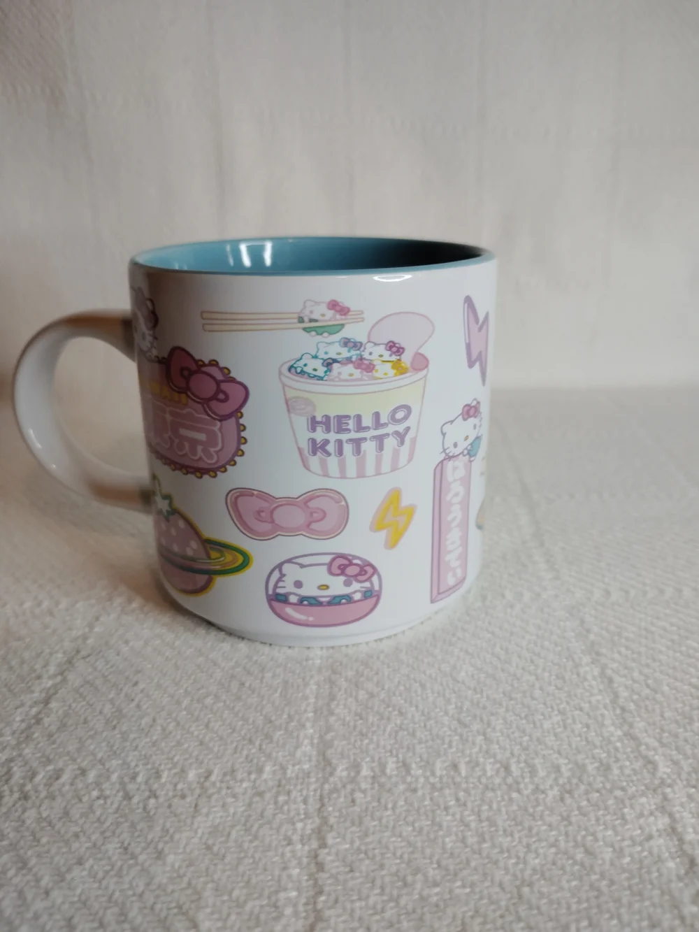 Hello Kitty Kids Ceramic Mug - Pink & White